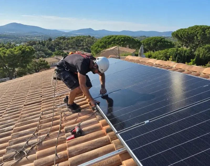 Installateur panneaux solaires Reyvroz — pose photovoltaïque sur toiture