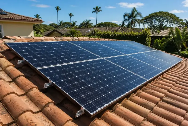 Installation de panneaux solaires à Reyvroz